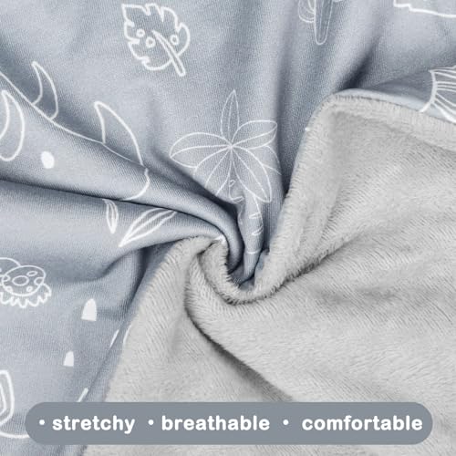 Image of Newborn Lounger Cover, Soft Comfortable Baby Lounger Cover, 1 Pack Reversible Removable Slipover for Infant Lounger Pillow, Dinosaur (Lounger not Included)