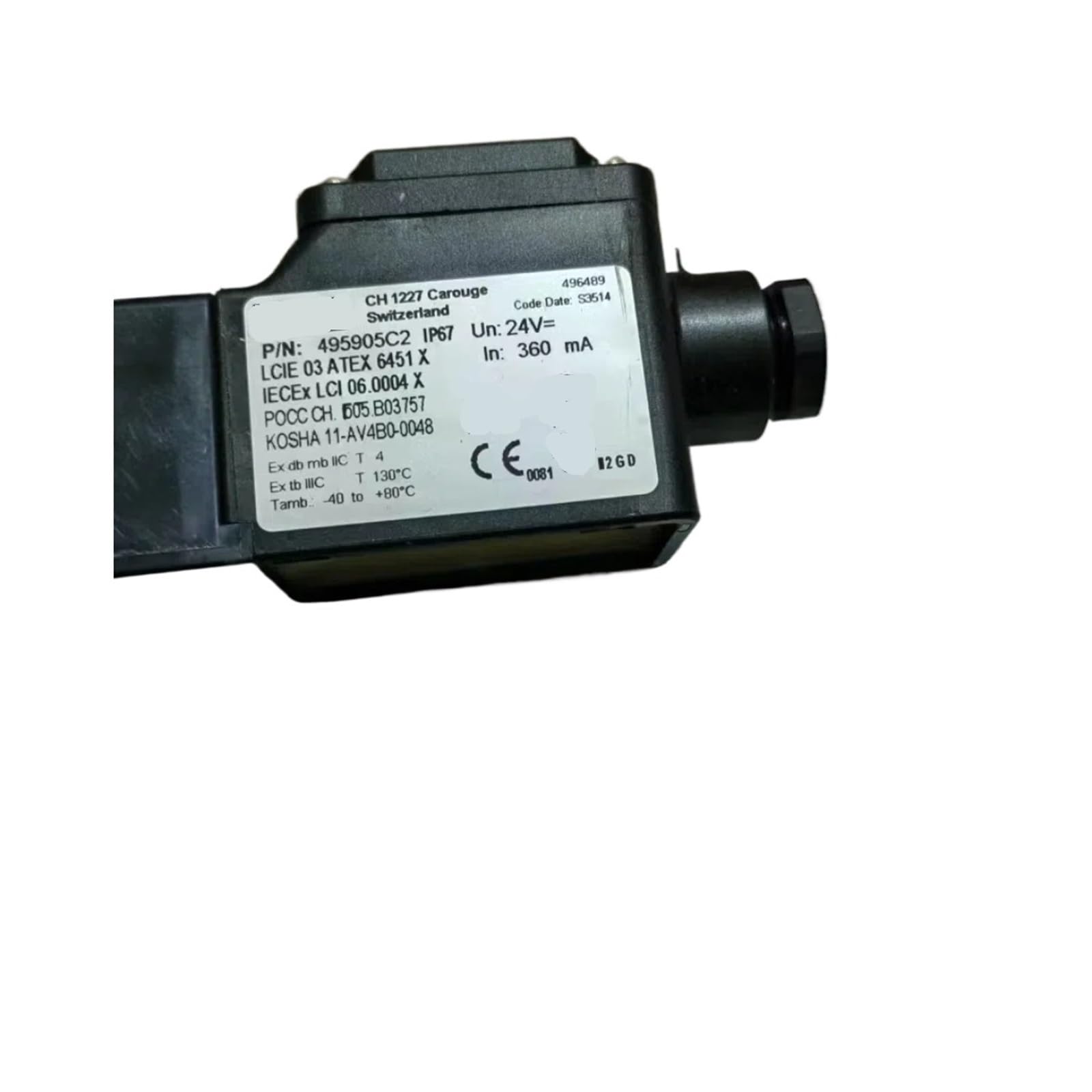 PXQCHAVLN Solenoid valve coil 495905C2 24VDC