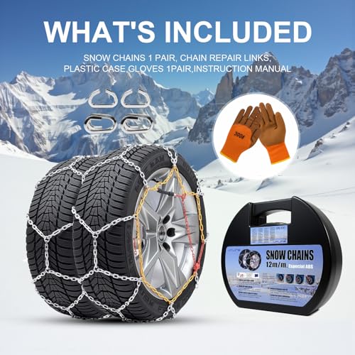 URLINE Universal Adjustable Snow Chains