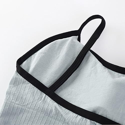 Mersuii Pacote com 4 sutiãs de treinamento acolchoados, top bandeau para meninas, sem costura, top d