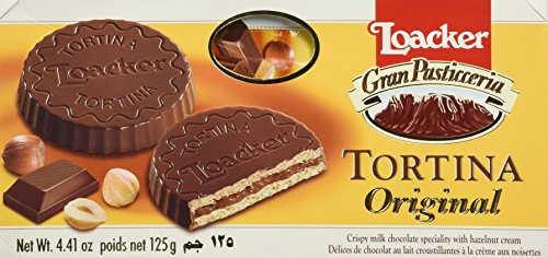 Loacker Cookies, Tortina, 4.41 Ounce (Pack of 12)