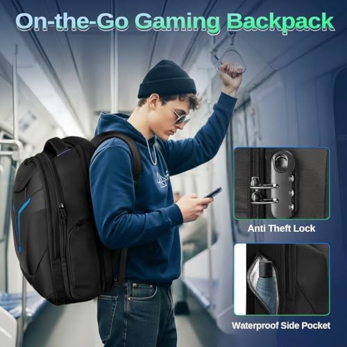 MATEIN 18 inch Gaming Backpack with Rain Cover