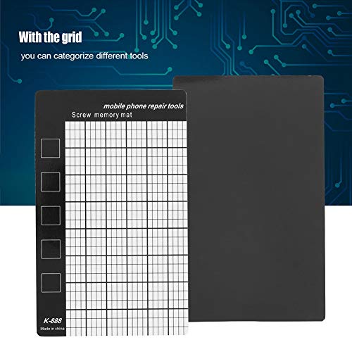 VBESTLIFE Magnetic Screw Pad, Portable Universal Magnetic Screw Pad Memory Mat for Phone Repair Tools, default - Image 2