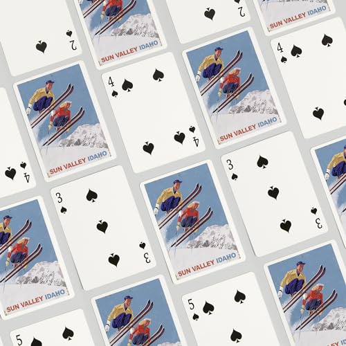 Baraja de 52 cartas tamaño póker Lantern Press miniatura 4