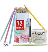 Amazon | 色鉛筆 520色セット 油性色鉛筆 プロ専用ソフト芯色鉛筆