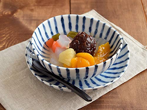 Amazon.co.jp: テーブルウェアイースト 染付け ダミ十草 三角5寸皿