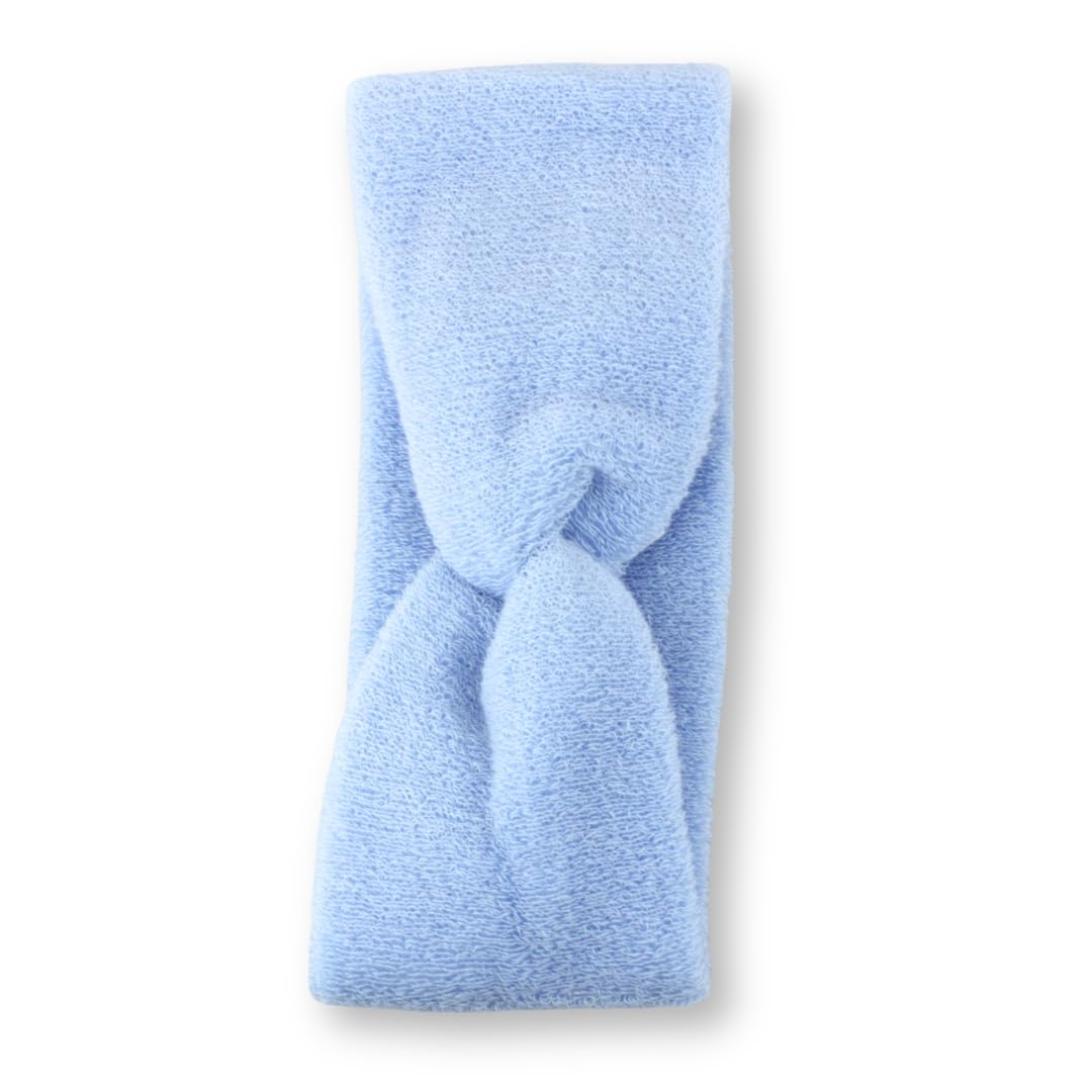 Fasce per capelli annodate classiche ed eleganti blu navy per donna; a righe e jacquard. - Italia Fasce per capelli annodate classiche ed eleganti blu navy per donna; a righe e jacquard. - Italia