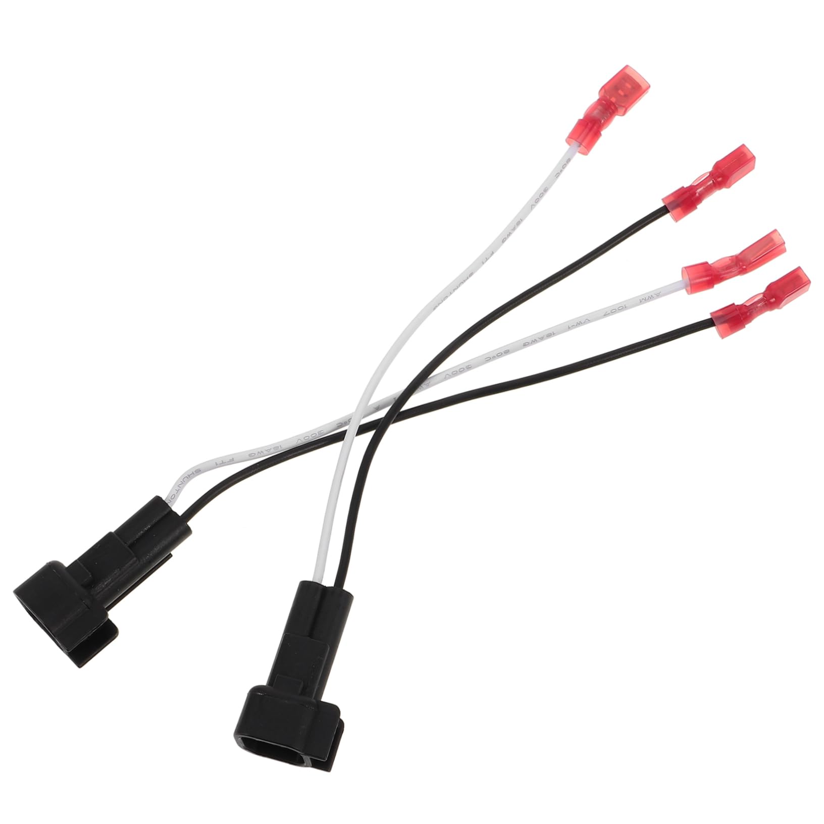 VINTORKY 2pcs Car Speaker Adapter Wire Harness Durable Speaker Wire Connectors for Seamless Installation Vehicles Reliable Audio Performance Easy Plug and Play Setup