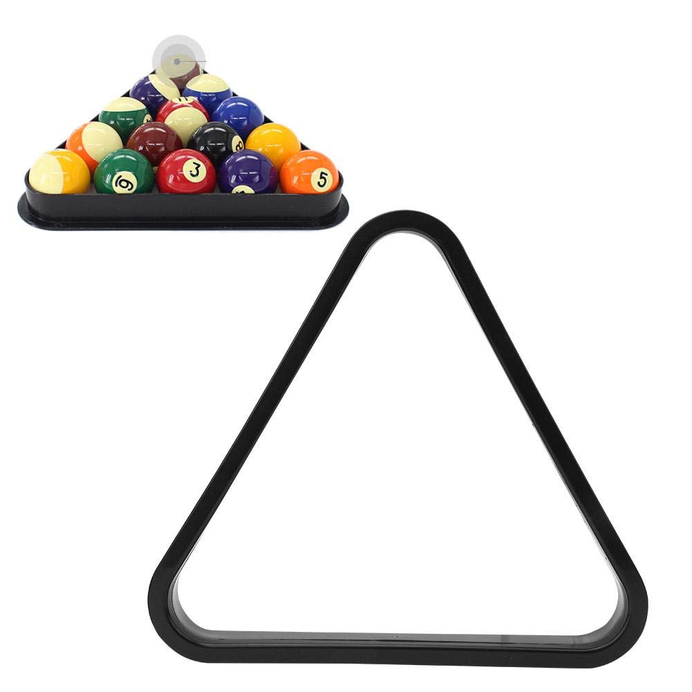 Alvinlite Cornice Triangolare per Palline da Biliardo, 2 Pezzi Rack da Biliardo Accessori per tavoli da Biliardo Professionali per Sport da Biliardo Americani/Britannici(US)