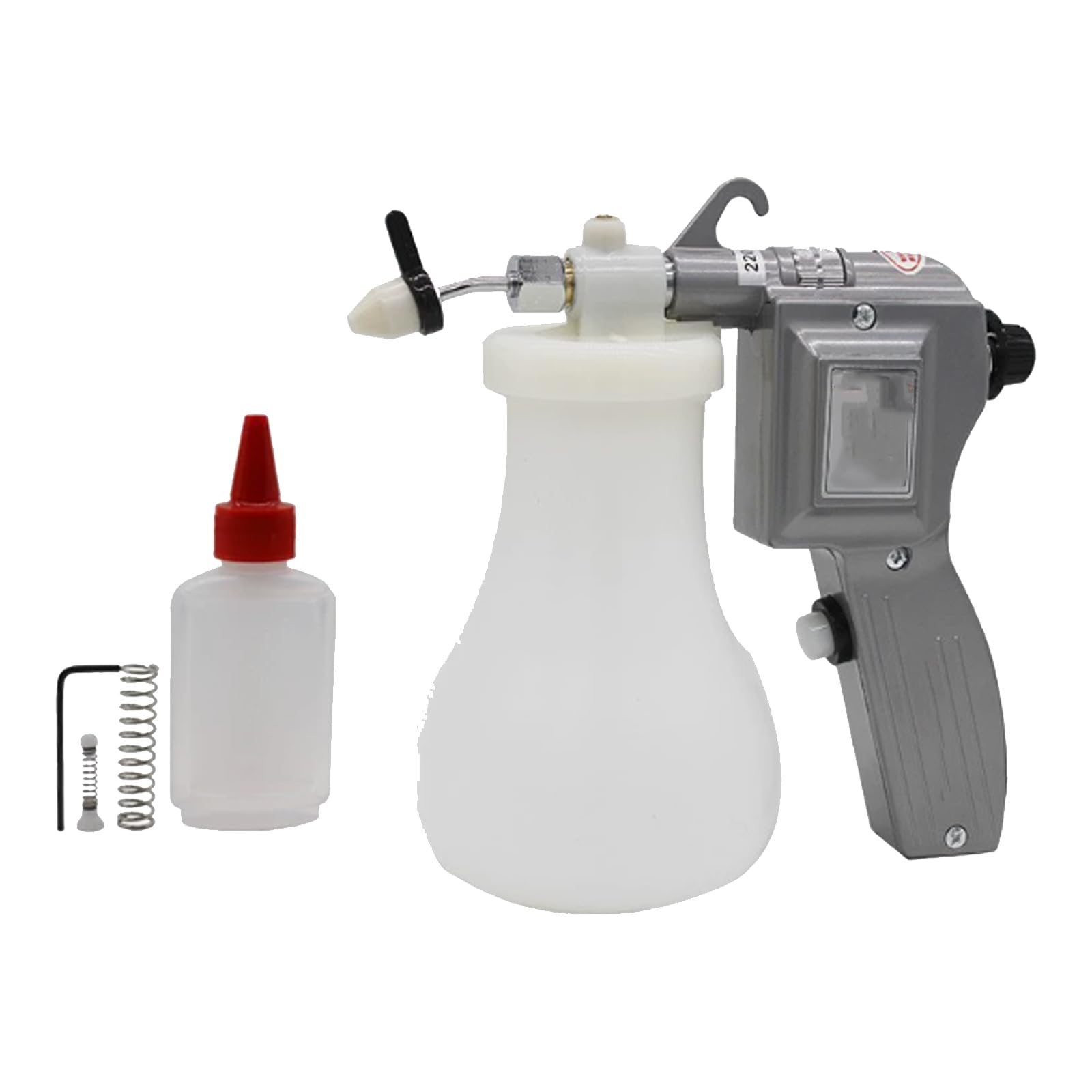 YIYIRAN Textile Spot Cleaning Gun, High Pressure Plastisol Removing Gun, Adjustable Pressure with Nozzle, Spraying Distance Adjustable, for Screen Printers/Cleaning Crystals and Rocks