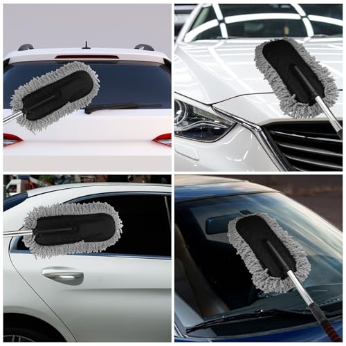 Brosse à poussière pour voiture haute densité et souple pour finitions soignées - 6