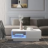 Hohe Qualität. Haushalts-Couchtisch aus hochwertigen MDF- und Spanplattenmaterialien, der langlebig und verschleißfest ist.