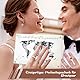 Mincloss Geldgeschenk Hochzeit Weltkarte Aus Holz, Personalisierte Hochzeitsgeschenke für Brautpaar Geld, Romantische Hochzeits-Geldgeschenk Weltkarte Urlaub Geschenk