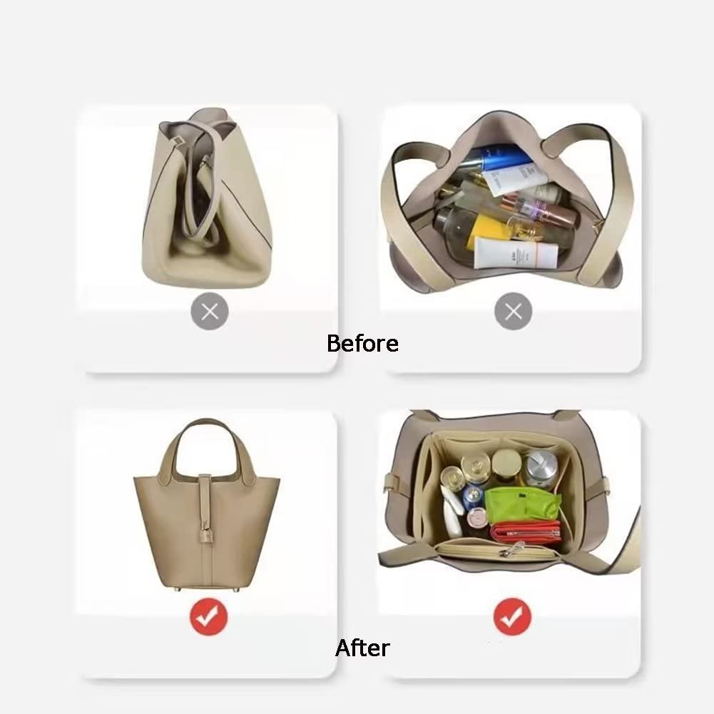 Amazon.co.jp: SHINLAD 高級バッグ専用 バッグインバッグ フェルト