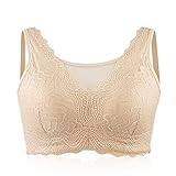 Polreta Mastectomy Bra with Pockets for Breast Prosthesis Women Everyday Bra Skin