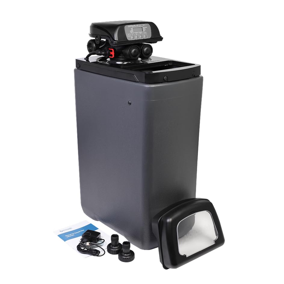 Ecosoft Pink 200 water softener | addolcitore compatto per acqua dura | valvola digitale volumetrica a basso consumo | installazione sotto lavello | protezione dal calcare