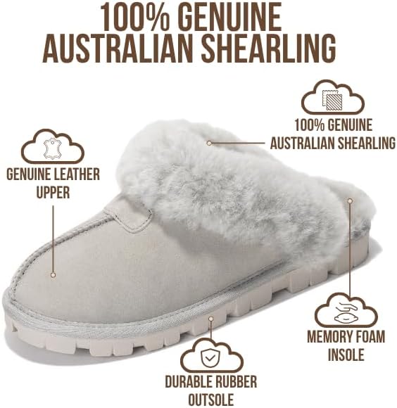 Pantuflas de cuero genuino para mujer Project Cloud miniatura 3