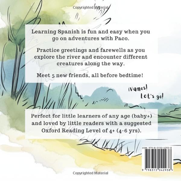 Paco the Adventure Dog Goes to the River: El Río (English-Spanish Bilingual Storybook)