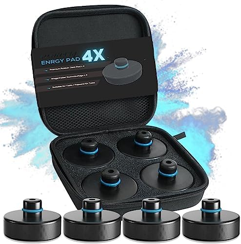 BASENOR 2013-2024 Tesla Model 3/ Y/S/X Dischi di sollevamento per martinetto Strumento adattatore per martinetto con custodia (protegge batteria e telaio) (4 pacchi) Accessories