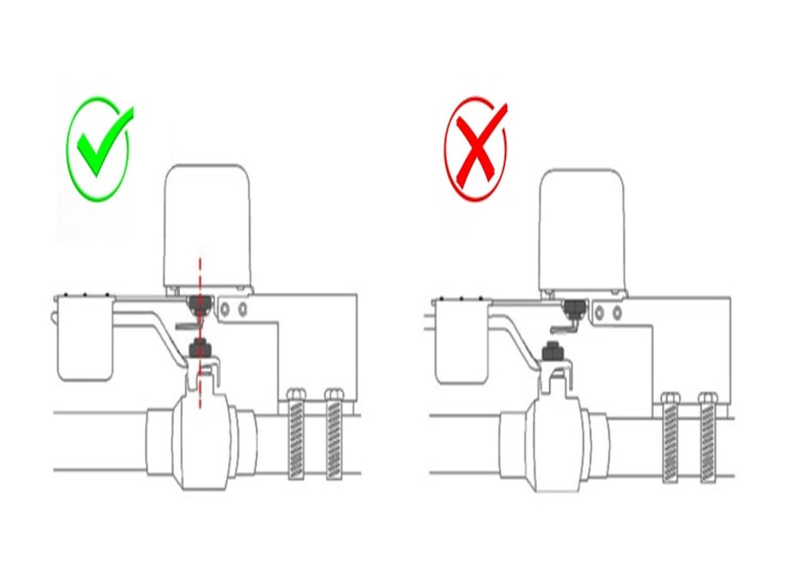 Controladores de riego automático Controlador de válvula inteligente compatible con for agua, gas, apagado automático, válvula de agua inteligente, vida inteligente Ampliamente utilizado en el medio a