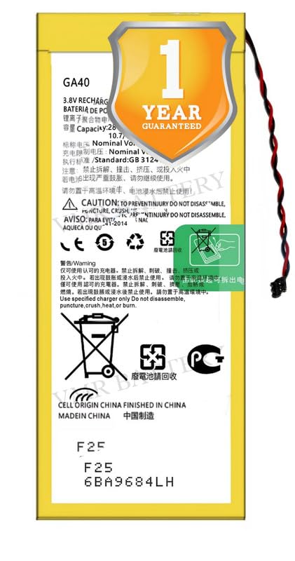 Image of Original GA40 Battery Compatible for Motorola Moto G4 (XT1622, XT1624, XT1625) | Moto G4 Plus (XT1644) - (3000mAh) - 1 Year Warranty K7