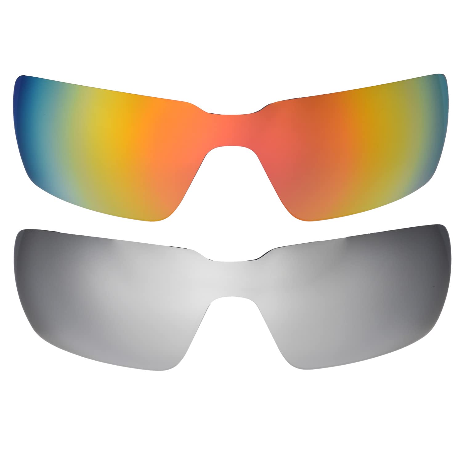 Remplacer Verres Rayés Oakley Probation - Solution Rouge Titane Taille Unique