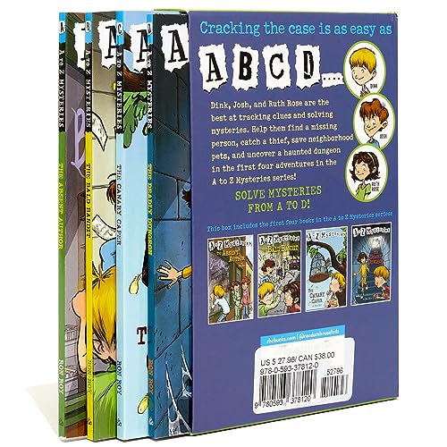 A to Z Mysteries Boxed Set Collection #1 (Books A, B, C, & D) - Image 2