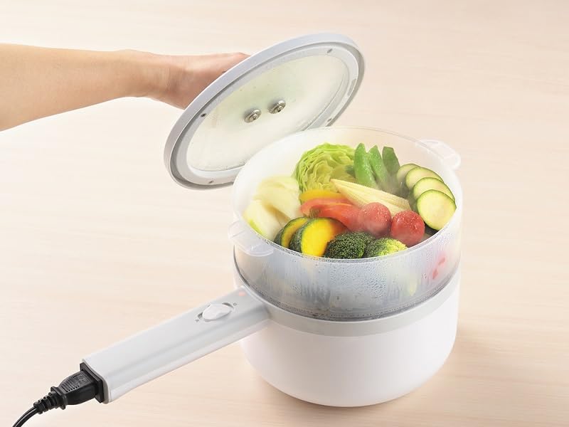 新品タマハシ Tamahashi 電気 片手 鍋 保温 Eretto タマハシ エレット mono 蒸し器兼用電気片手鍋 18cm ET-113 くらし壱番館 - 通販 - Yahoo ショッピング