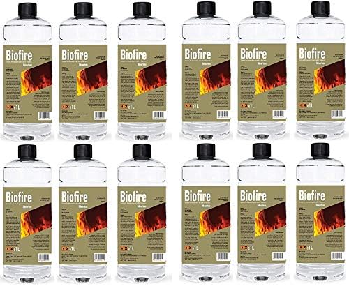 PREMIUM BIOETHANOL FUEL FOR FIRES, Bio ethanol Liquid fuel for bioethanol fires (12 LITRE)