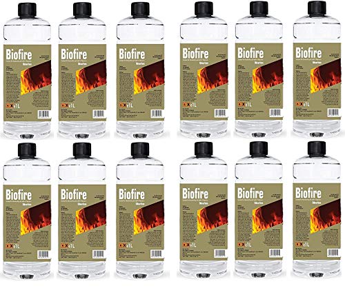 PREMIUM BIOETHANOL FUEL FOR FIRES, Bio ethanol Liquid fuel for bioethanol fires (12 LITRE)
