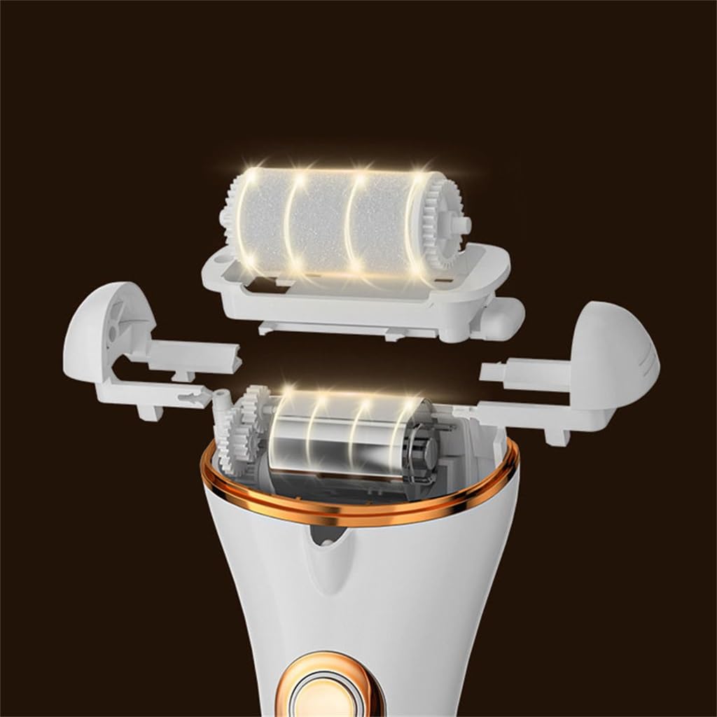 Levigapiedi Elettrico, Tagliapiedi Con Display Digitale, Carica Calli E Peeling