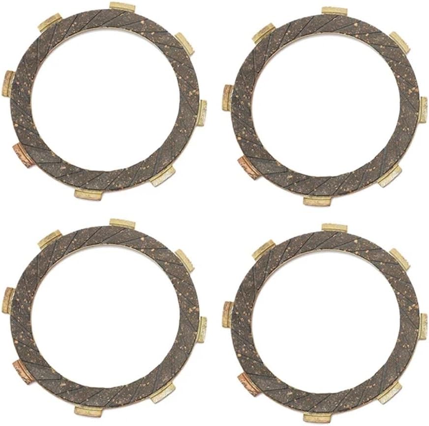 Motorcycle Clutch Plates 4x Clutch Friction Disc Kit For G4TR KE100 KX60 KM100 KD80 KV100