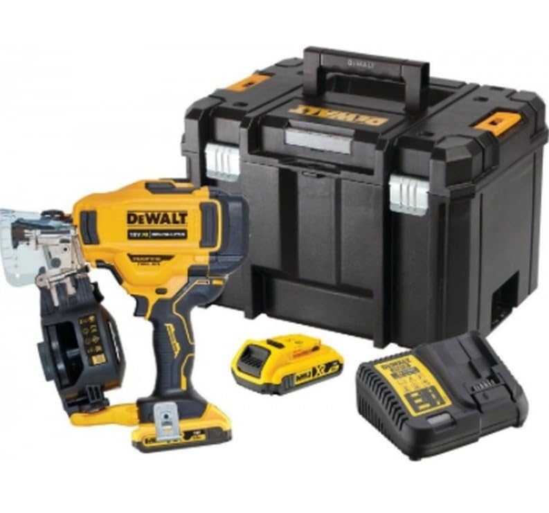 DeWALT DCN45RND2-QW, cloueuse sans-fil pour toiture, 18 V, 120 attaches