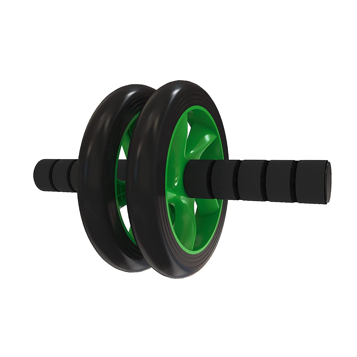 ZX Roller, Dual-Wheel Abs Carver with Thick Knee Pad for Abdominal