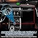WODHMIEY Velocímetro Digital HUD Para Coche con GPS y Beidou, Pantalla LED, USB Conectar und Usar, kompatibel mit Todos los Vehículos, 10 Hz Refresco, KM/H, Grün