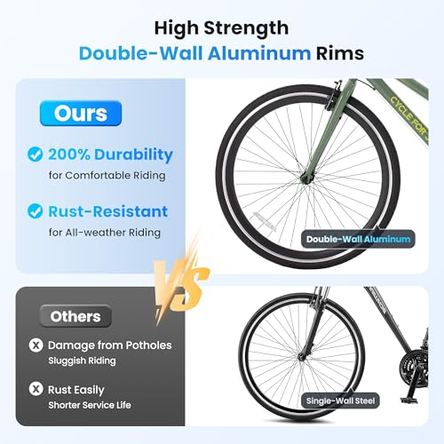 RegalRider Mens Hybrid Bike