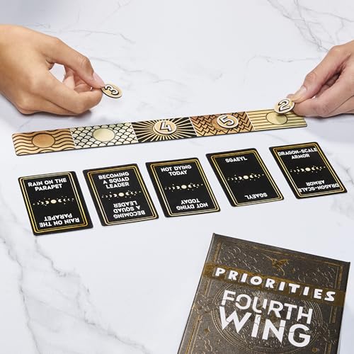 Hasbro Gaming Priorities Fourth Wing Edition Juego de Mesa miniatura 6