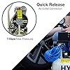 Hyundai Low Noise Electric Air Compressor - 550W, 4CFM, 100PSI, Oil Free, 8L Tank, 2 Year Warranty, Quick Release Fittings, UK 13 Amp Plug, White #4