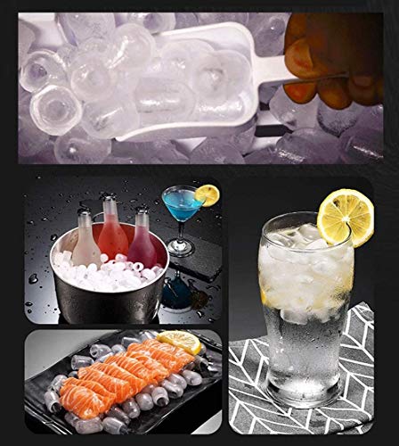 cvhtroe Eismaschine, multifunktionale Mini-Eismaschine mit automatischem Eistropfen für den privaten und gewerblichen… – Bild 6