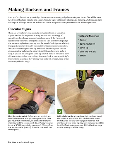 How to Make Wood Signs: Techniques for Creating Personalized Projects Using the Scroll Saw Plus Tips on Painting and Finishing (Fox Chapel Publishing) Custom Sign-making Tutorials for Woodcarvers - Image 5