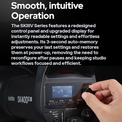 Image of GODOX SK400III-V SK400IIIV 400Ws Professional Studio Strobe Flash Light