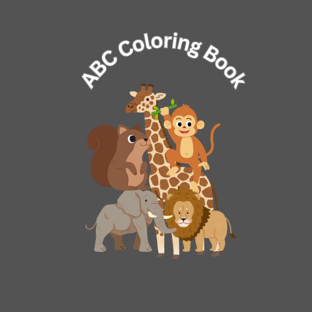 ABC Coloring book for Kids: Educational Coloring Pages With Alphabets and Images for Preschool Children Ages 3-5