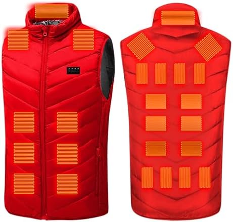 Gilet Chauffant Homme Et Femmes Veste Chauffante ÉLectrique