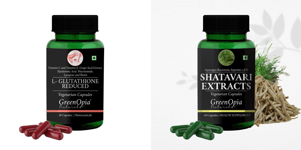 L Glutathione Reduced Shatavari Wellness Daily Vitality 60 CAPSULES-image-39