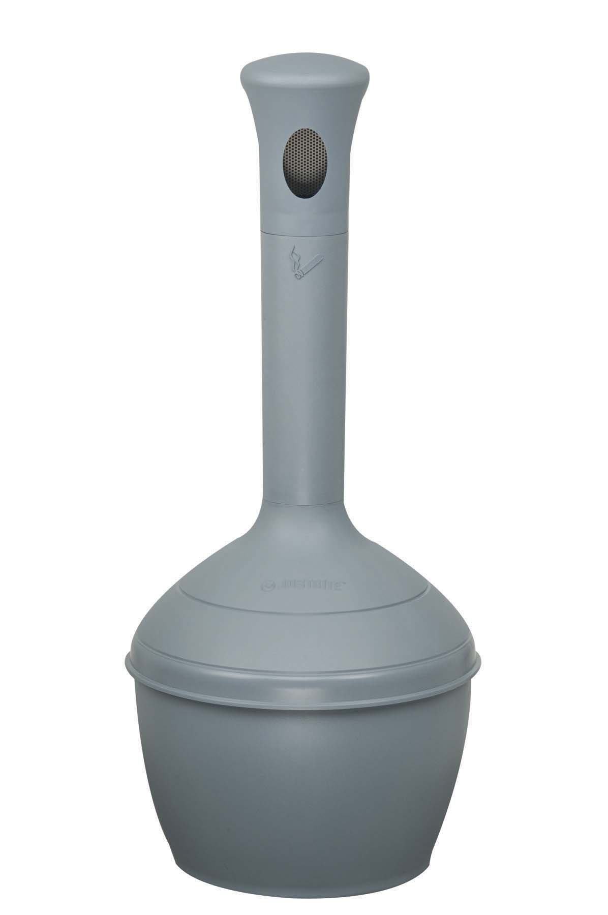 JUSTRITE 268501 Elite Smoker Cease Fire Butt Can Ships Unassembled Saving Shipping Costs. Polyethyle