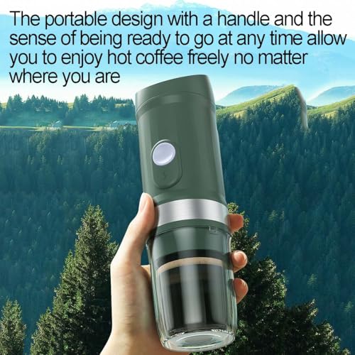 Cafetera portátil expreso inalámbrica con batería 80 mL miniatura 2