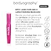 Bodyography Jet-Black Lengthening & Curling Mascara | Dual-Sided Silicone Comb Wand for Volume & Lift | Infused with Provitamin B5 for Conditioning | Smudge-Free, Flake-Free, Buildable Formula