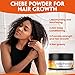 Brzeaf Authentic Traditional Chebe Powder for Hair Growth, Super Moisturizing & Hair Deep Conditioning, Chebe Hair Powder for All Hair Types