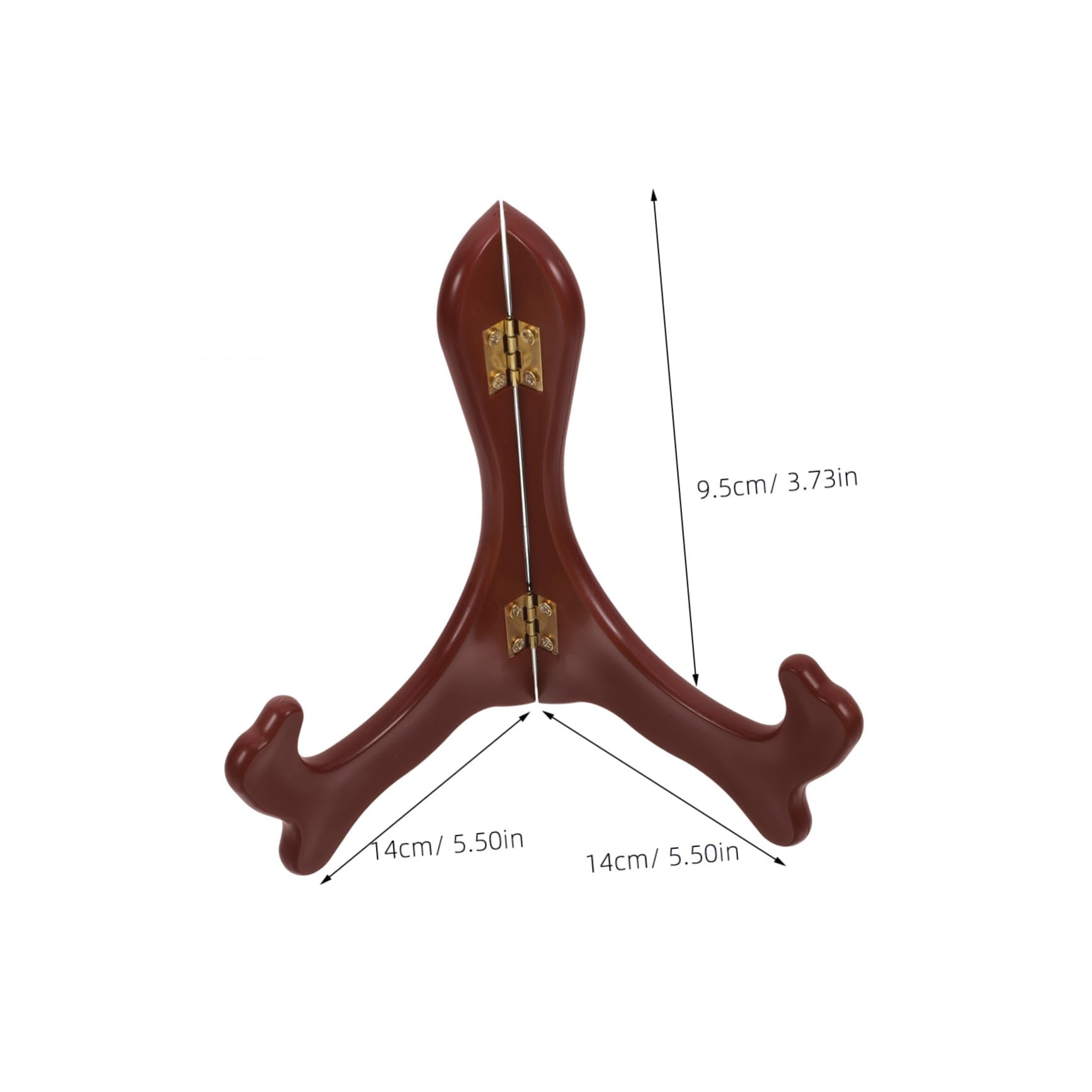 Cabilock Decorative Plate Hangers Wall Plate Holder Cupcake Display Stand Sturdy Plastic Sleek Design