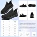 Sosenfer Slip on Sneaker Herren Atmungsaktive Schuhe ohne Schnürsenkel Turnschuhe Bequem Casual Sportschuhe Leicht Gym Walkingschuhe für Herren-HEISE-HEIDI-42-XIN2